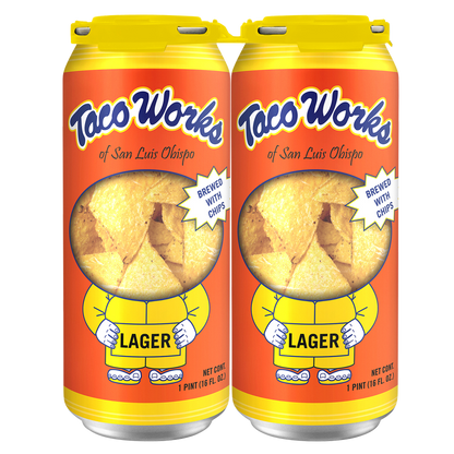 Slo Brewing Co. Limited Release - Taco Works Lager 4pk 16oz