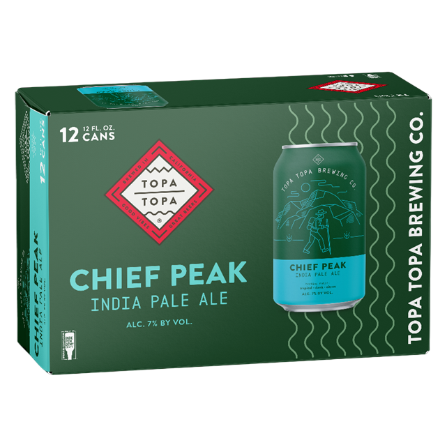 Topa Background TOPA TOPA CHIEF PEAK IPA 12PKC - Topa Topa – BevMo!