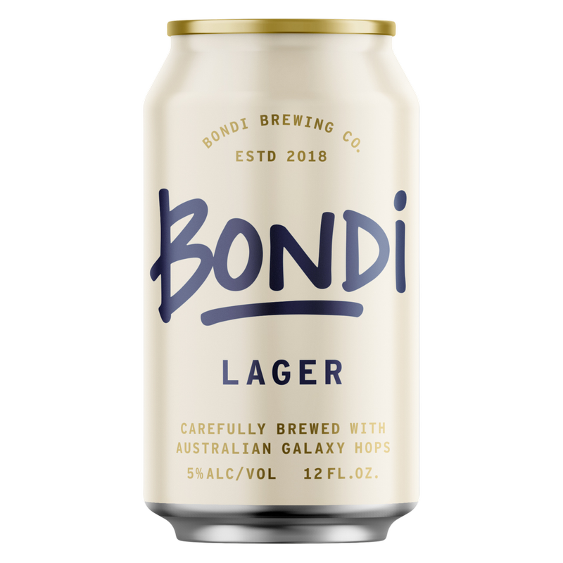 Bondi Australian Lager 6pk 12oz Can