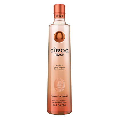 Ciroc Peach Vodka 750ml (70 Proof)