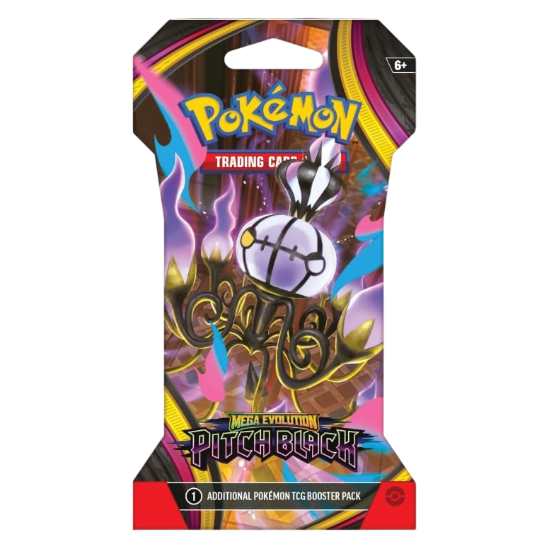 Pokemon Pitch Black Sleeved Booster