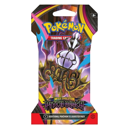 Pokemon Pitch Black Sleeved Booster