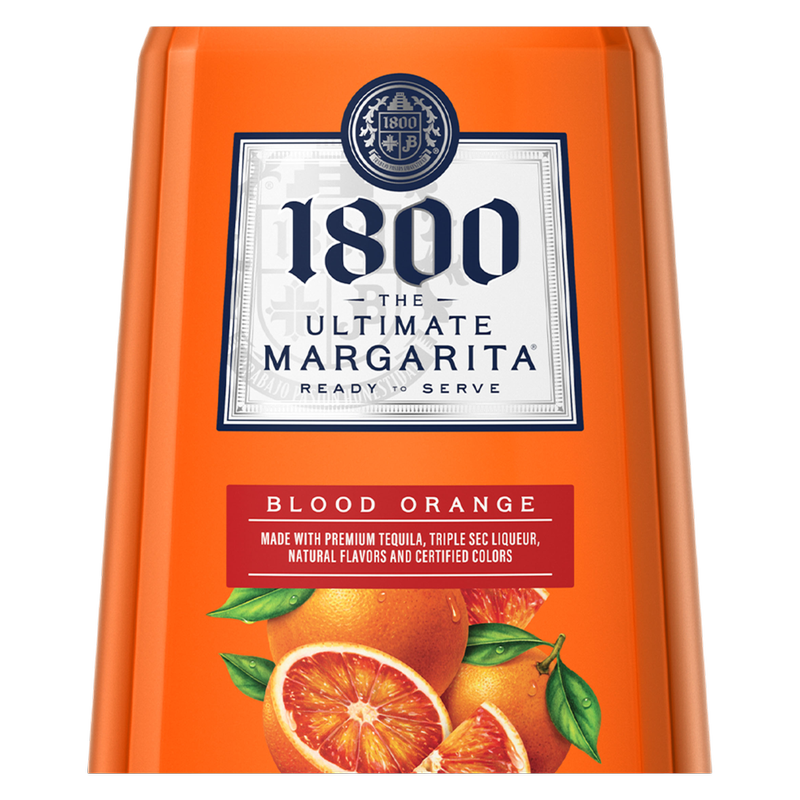 1800 The Ultimate Margarita Blood Orange Ready to Drink Cocktail 1.75L 9.95% ABV