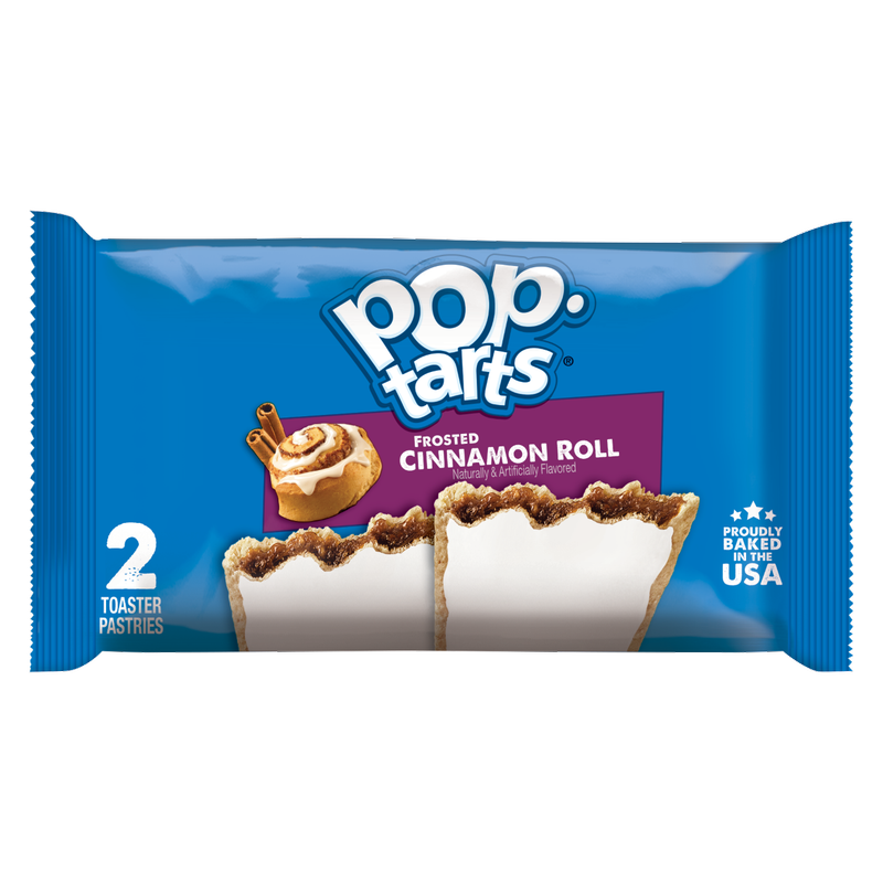 Pop-Tarts Frosted Cinnamon Roll Toaster Pastries 2ct