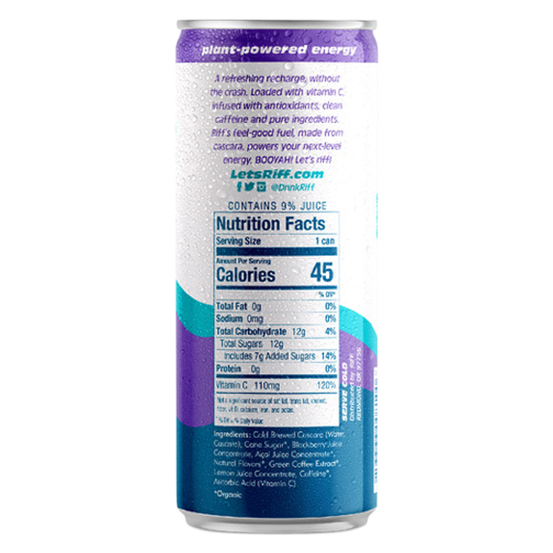 Riff Energy+ Immunity Booyah Berry 12oz