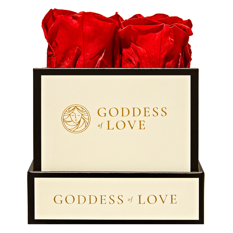 Goddess of Love Preserved Roses 4ct - Goddess of Love – BevMo!