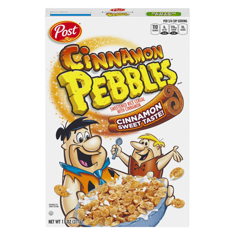 Post Cinnamon Pebbles Cereal 11oz