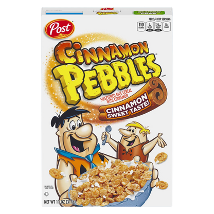 Post Cinnamon Pebbles Cereal 11oz