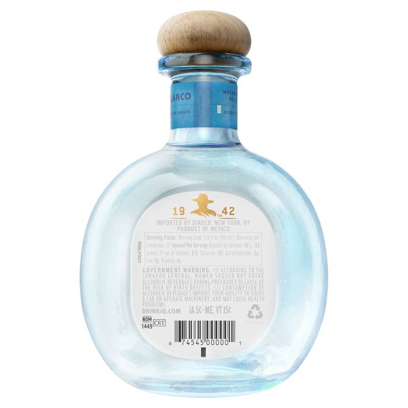 Don Julio Blanco Tequila 750ml (80 Proof)
