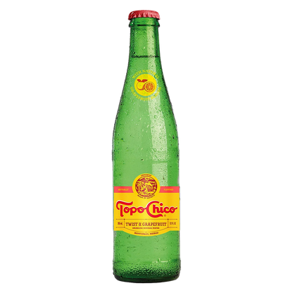 Topo Chico Twist of Grapefruit 15.5oz Glass Bottle