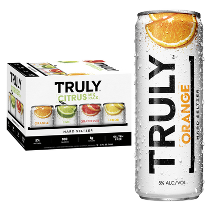 TRULY Hard Seltzer Citrus Variety 12pk 12oz Can 5.0% ABV