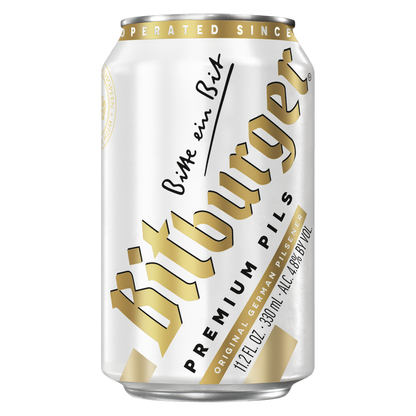 Bitburger Premium Pilsner 12pk 11.2oz Can