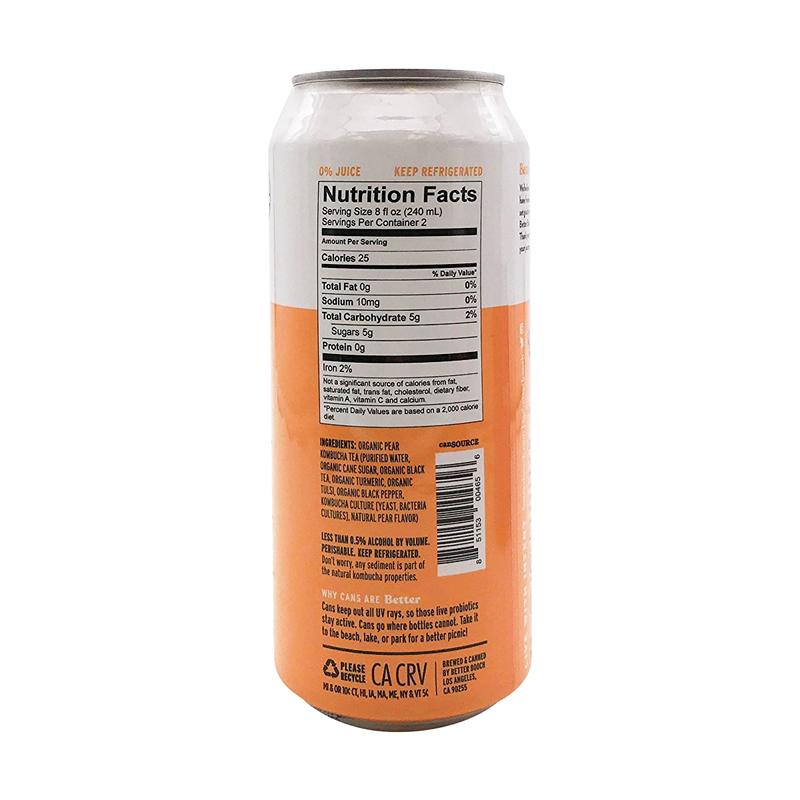 Better Booch Kombucha Citrus Sunrise Organic 16oz