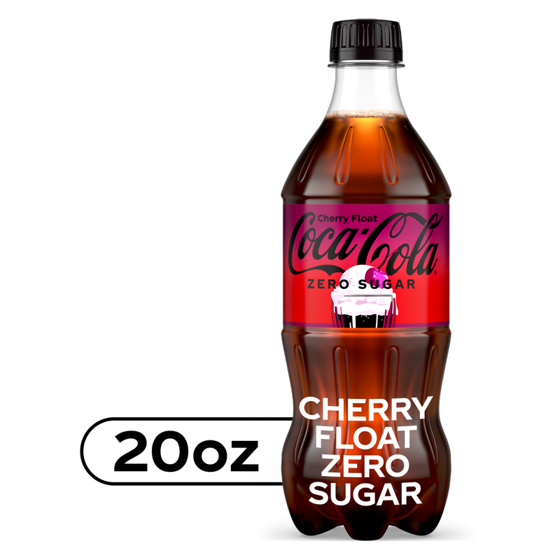 Coca-Cola Zero Sugar Cherry Float 20oz Btl