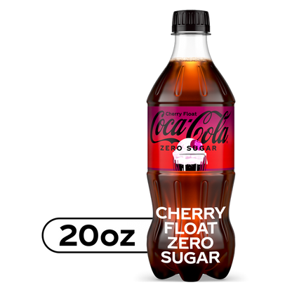 Coca-Cola Zero Sugar Cherry Float 20oz Btl