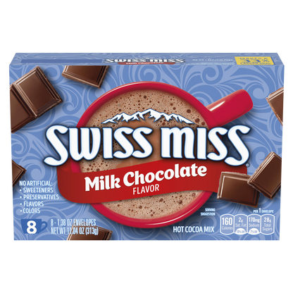 Swiss Miss Hot Cocoa Milk Chocolate Mix 8ct