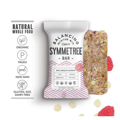 Symmetree White Chocolate Raspberry Bar 1.58oz