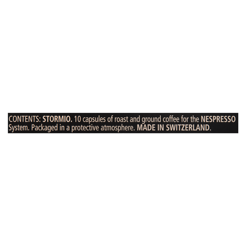 Nespresso Vertuo Stormio Capsules 10ct 7.77oz