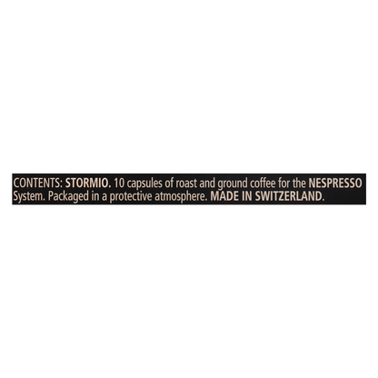 Nespresso Vertuo Stormio Capsules 10ct 7.77oz