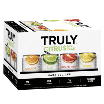 TRULY Hard Seltzer Citrus Variety 12pk 12oz Can 5.0% ABV