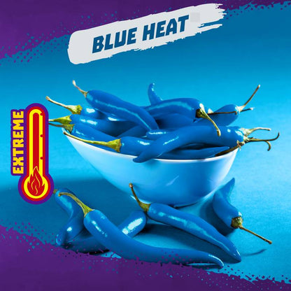 Takis Blue Heat Spicy Rolled Tortilla Chips Sharing Size Bag 9.9oz