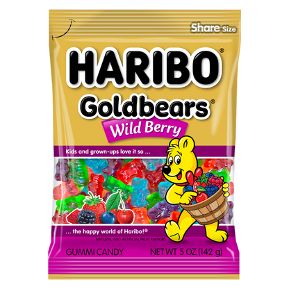 Haribo Goldbears Wild Berry, 5oz