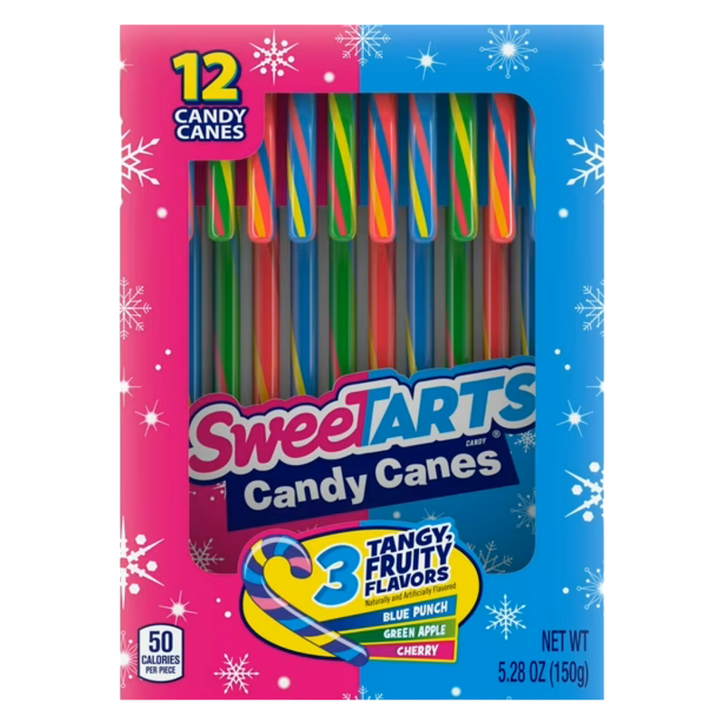 SweeTARTS Holiday Candy Cane, 5.3oz