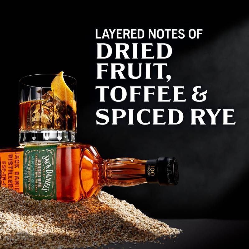 Jack Daniel's Bonded Tennessee Rye Whiskey 700ml (100 Proof