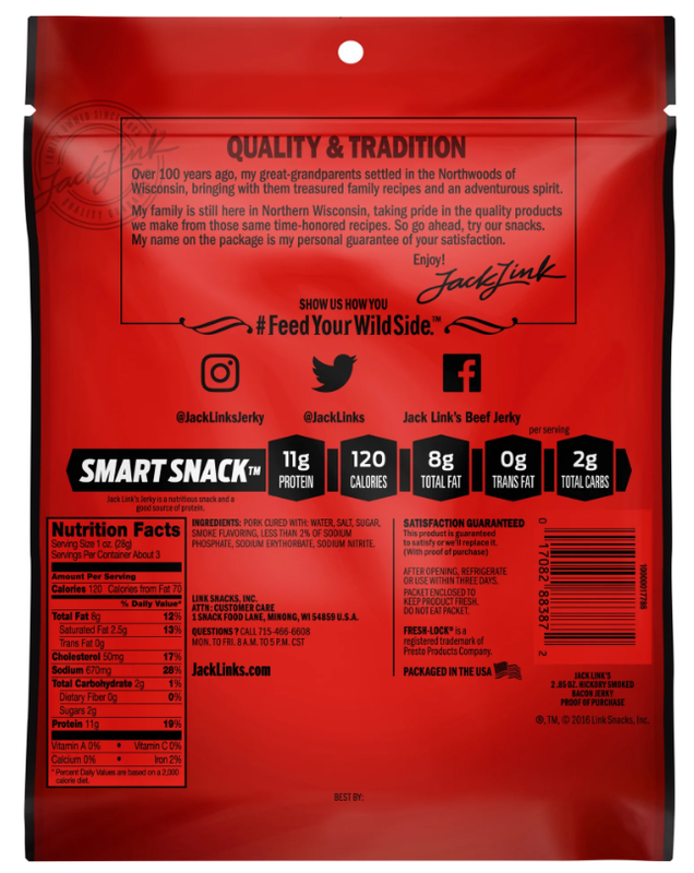 Jack Link's Bacon Jerky