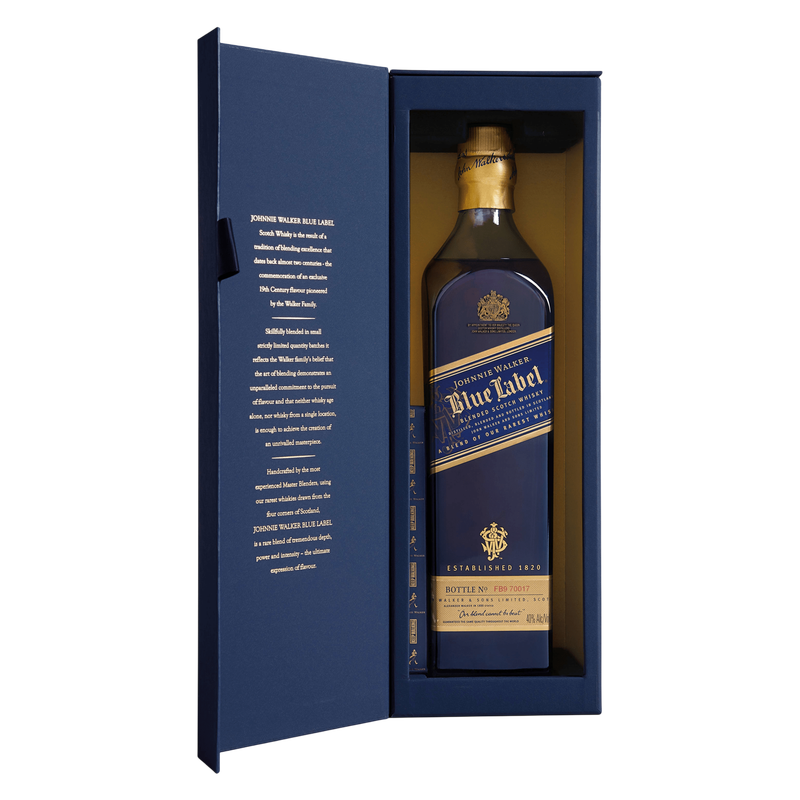 Johnnie Walker Blue Label Scotch 750ml (80 Proof)