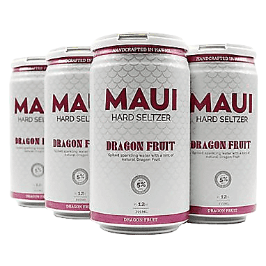 Maui Brewing Hard Seltzer Dragon Fruit 6pk 12oz Can