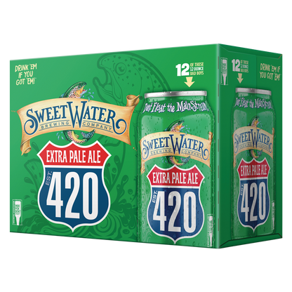 SweetWater 420 Pale Ale 12pk 12oz Can 5.7% ABV