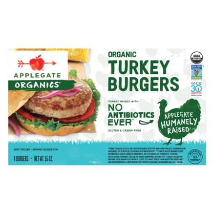 Applegate Organic Turkey Burgers 16oz
