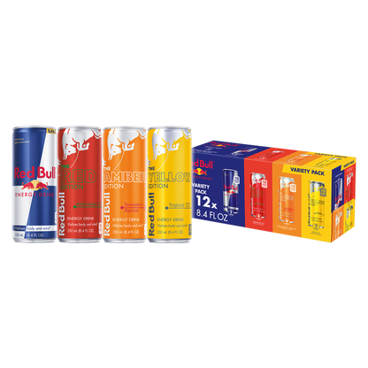 Red Bull Energy Drink Variety Pack 12pk 8.4oz Can