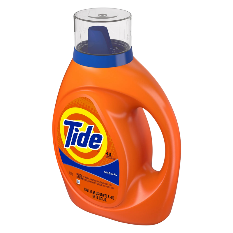 Tide Liquid Laundry Detergent, Original, 63 fl oz, 48 Loads