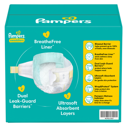 Pampers Swaddlers Size 3 Super Pack 78 ct