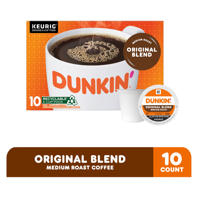 Dunkin’ Original Blend K-Cups 10ct