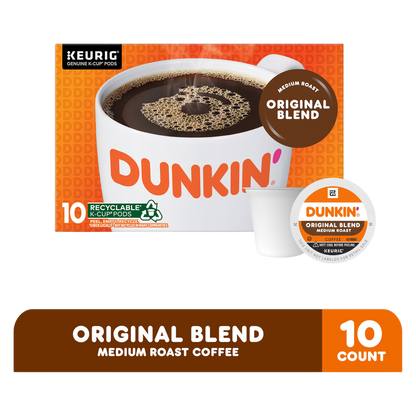 Dunkin’ Original Blend K-Cups 10ct