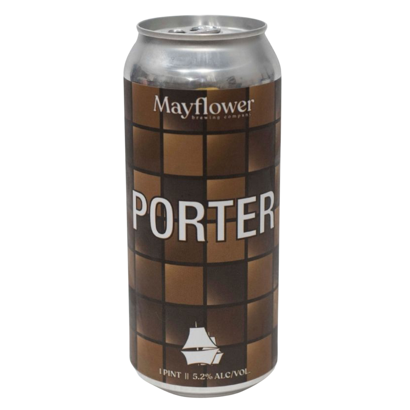Mayflower Porter 4pk 16oz Can 5.2% ABV