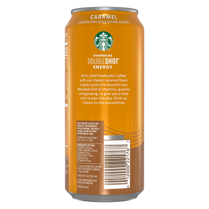Starbucks Doubleshot Caramel 15oz Can