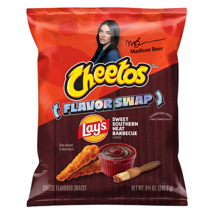 Cheetos Cheese Lay's Sweet Southern Heat Barbecue, 8.5oz