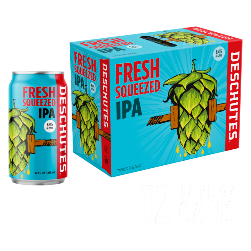Deschutes Fresh Squeezed IPA 12/12oz Can