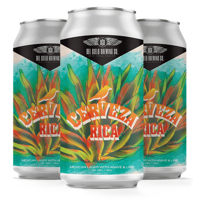 Del Cielo Brewing Co. Cerveza Rica Mexican Lager (4PKC 16 OZ)