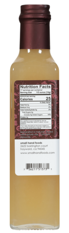 Small Hand Foods Orgeat Syrup 8.5oz