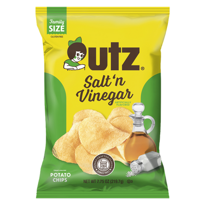 Utz Potato Chips Salt & Vinegar 7.75oz