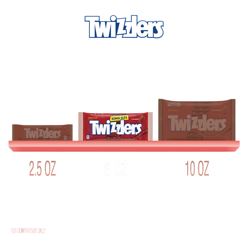 Twizzlers Strawberry Twists King Size 5oz