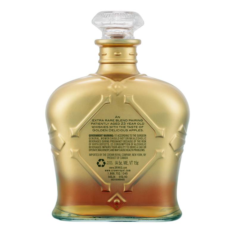 Crown Royal Golden Apple 23Yr 750ml (80 proof) - Crown Royal – BevMo!