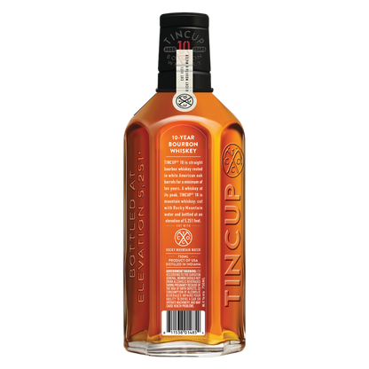 Tincup 10 Year Bourbon 750ml (84 Proof)