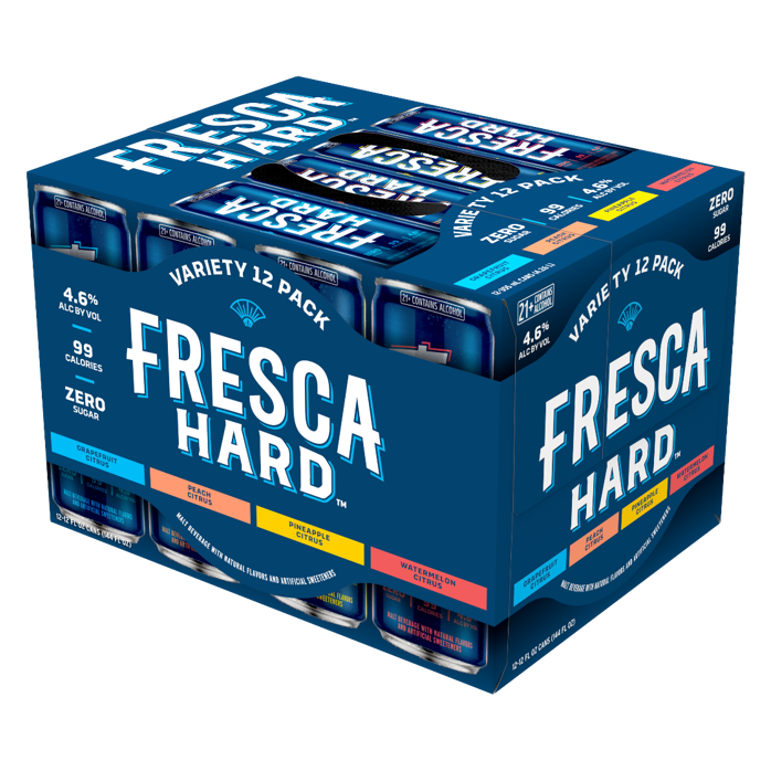Fresca Hard Variety Pack 12pk 12oz Can