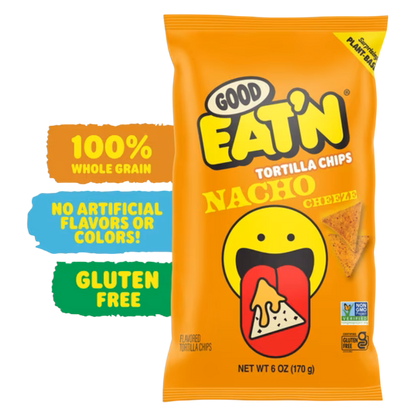 Good Eat'n Nacho Cheeze Tortilla Chips, 6oz